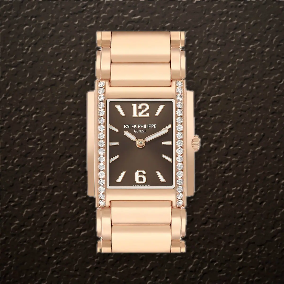 Patek Philippe Twenty~4 (Chocolate Dial), reference 4910/1201R-001