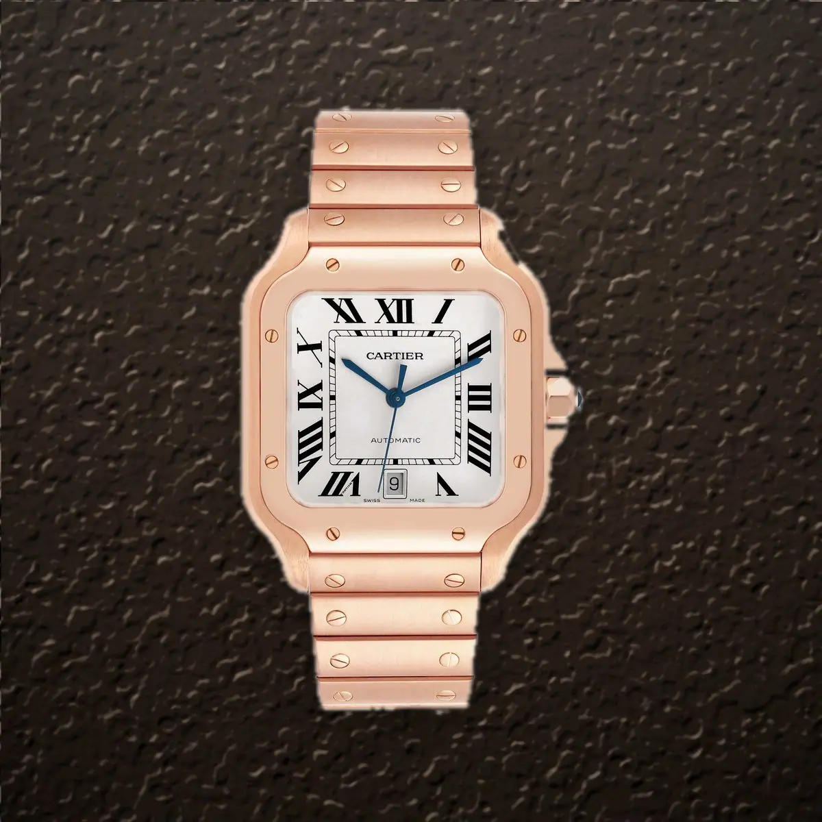 Cartier Santos de Cartier Large (Silver Dial), reference WGSA0007