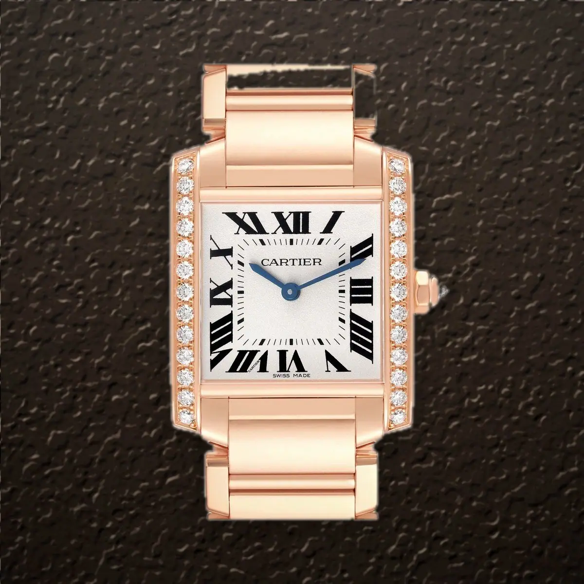 Cartier Tank Française Medium (Silver Dial), reference WJTA0023