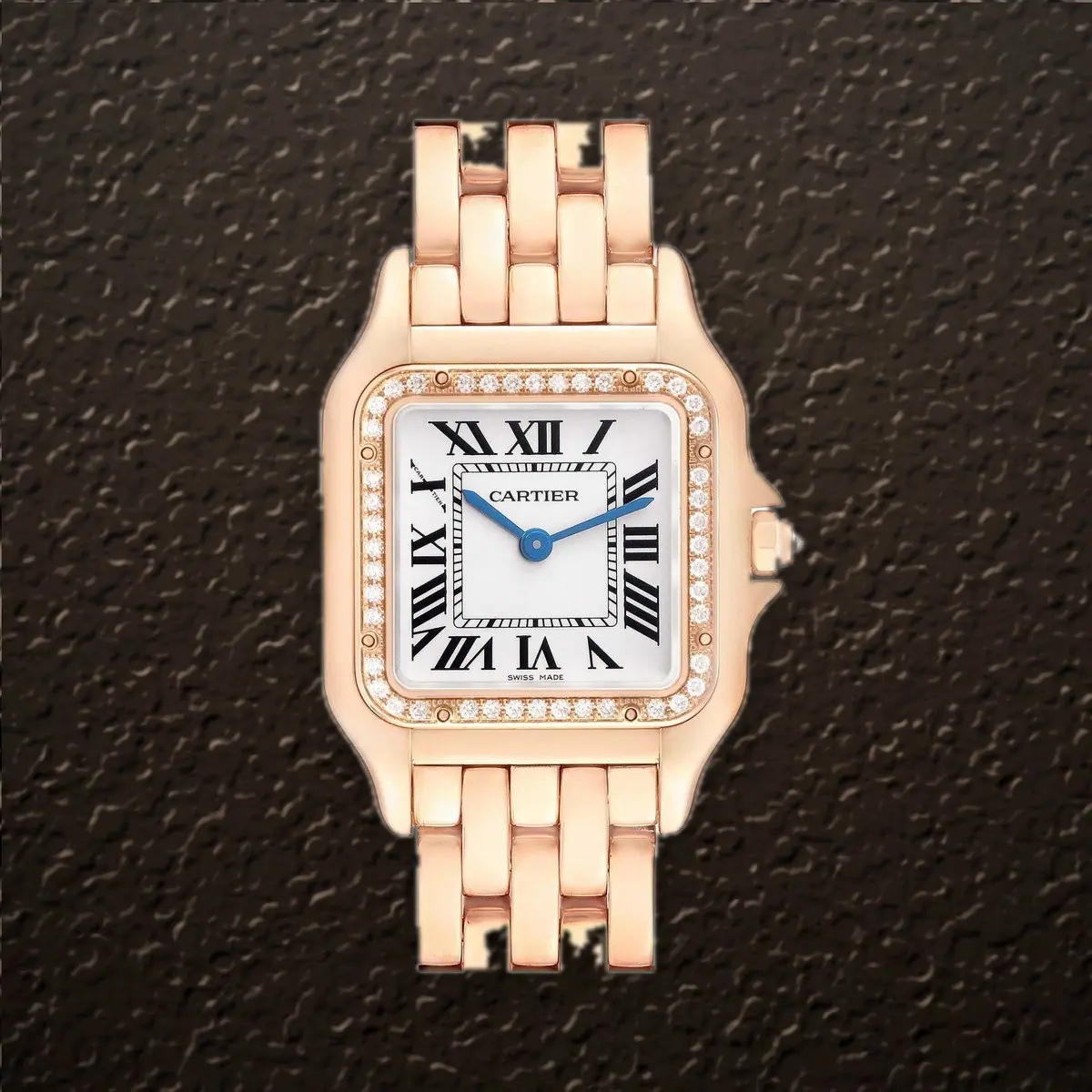 Cartier Panthère de Cartier Medium (Silver opaline Dial), reference WJPN0009