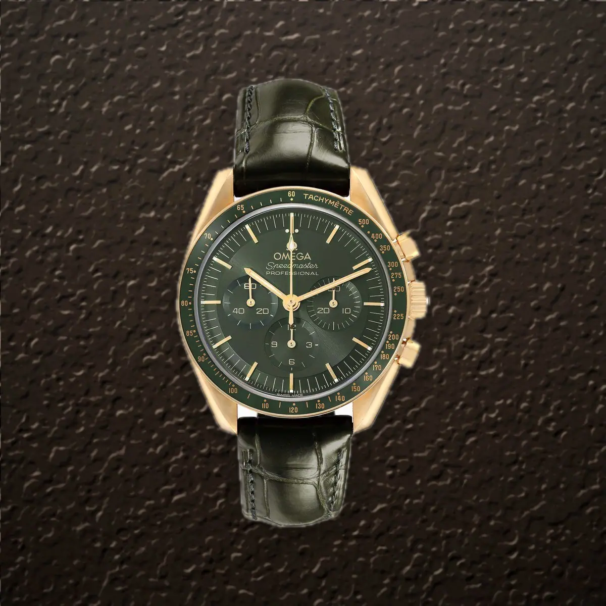 Omega Speedmaster Moonwatch (Green Dial), reference 310.63.42.50.10.001