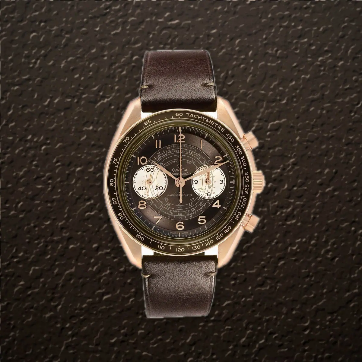 Omega Speedmaster Chronoscope (Brown Dial), reference 329.92.43.51.10.001