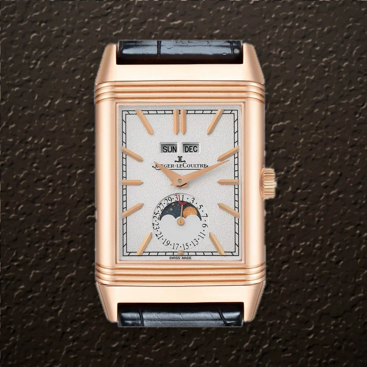 Jaeger-LeCoultre Reverso Tribute (Silver grained Dial), reference Q3912420