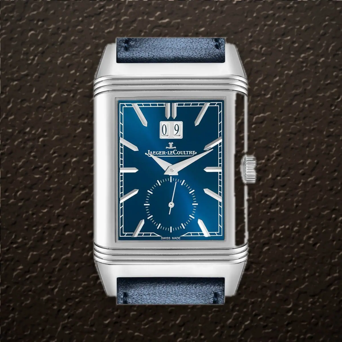 Jaeger-LeCoultre Reverso Tribute (Blue sunray Dial), reference Q714845J