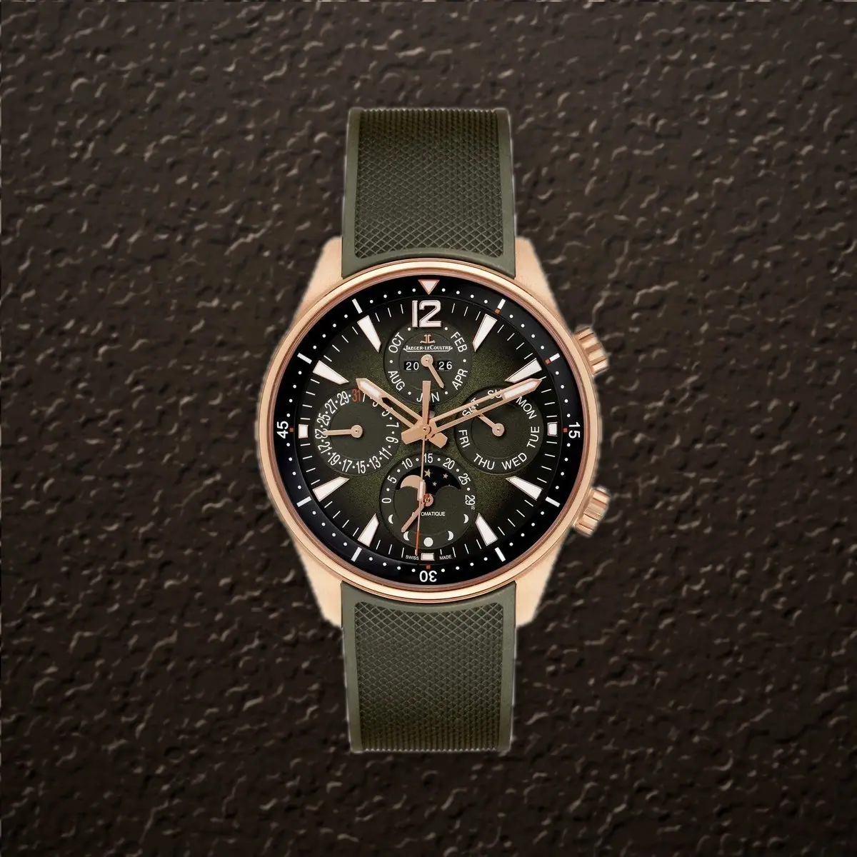 Jaeger-LeCoultre Polaris (Green lacquered Dial), reference Q908263J