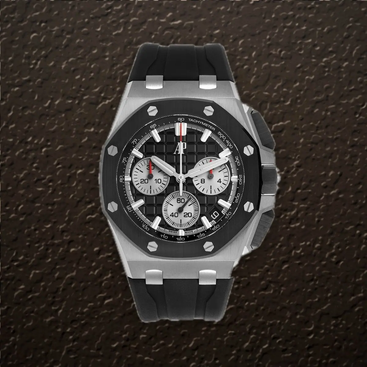 Audemars Piguet Royal Oak Offshore Chronograph (Black Dial), reference 26420SO.OO.A002CA.01