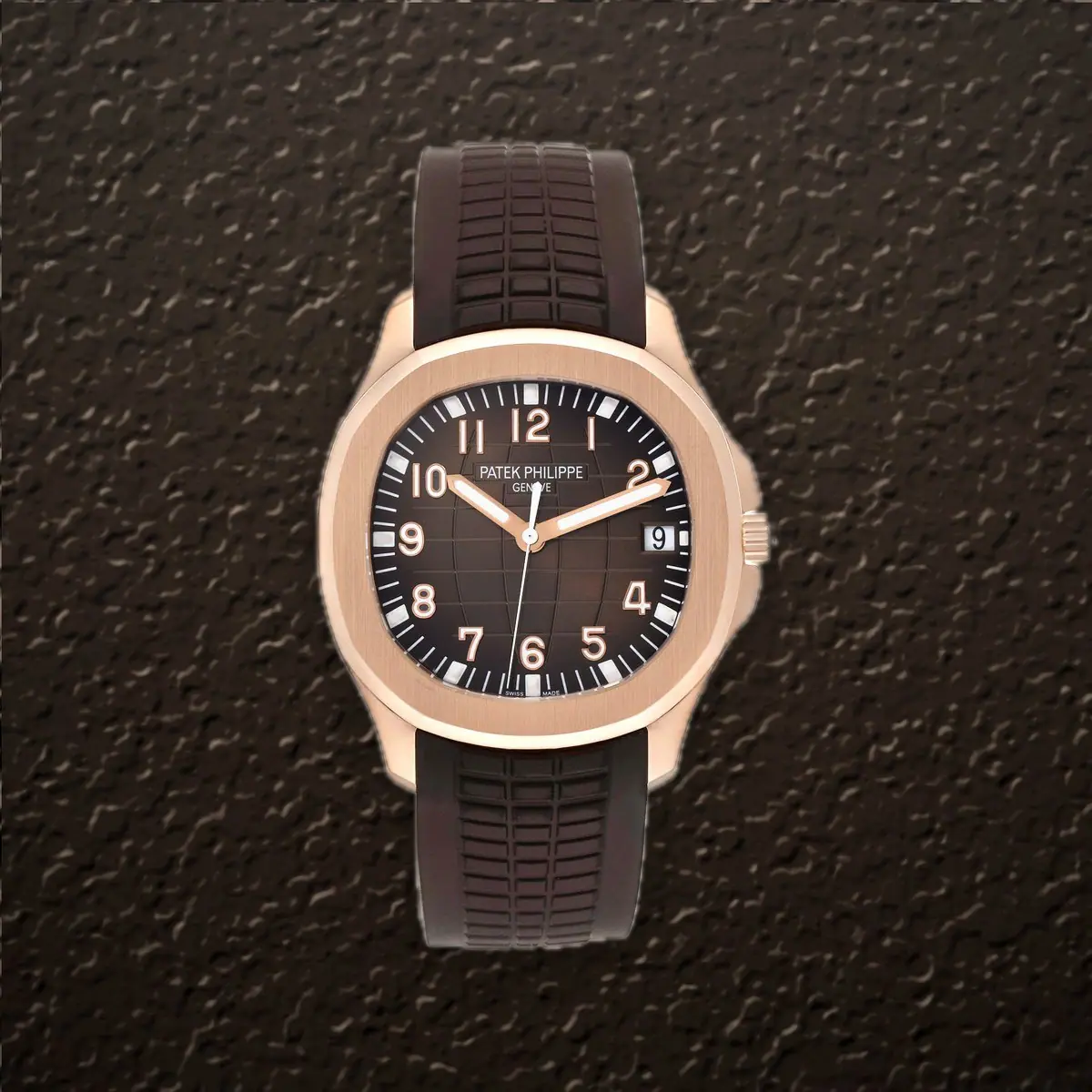 Patek Philippe Aquanaut (Brown embossed Dial), reference 5167R-001