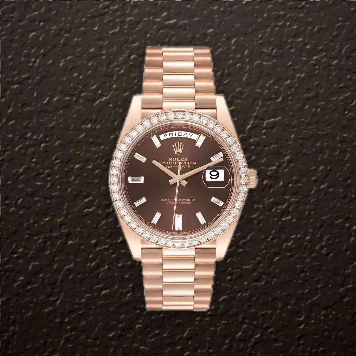 Rolex Day-Date 40 (Diamonds), reference 228345