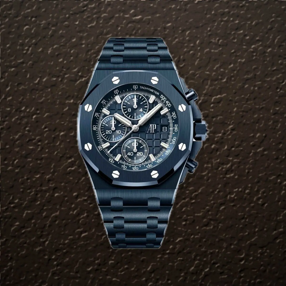 Audemars Piguet Royal Oak Offshore Chronograph (Bleu Nuit), reference 26420CE BLEU